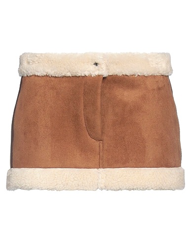 FORTE DEI MARMI COUTURE Mini skirt Camel 100% Polyester