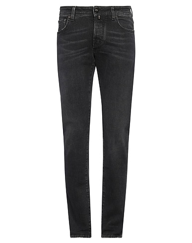 JACOB COHЁN Denim pants Black 98% Cotton, 2% Elastane, Polyester