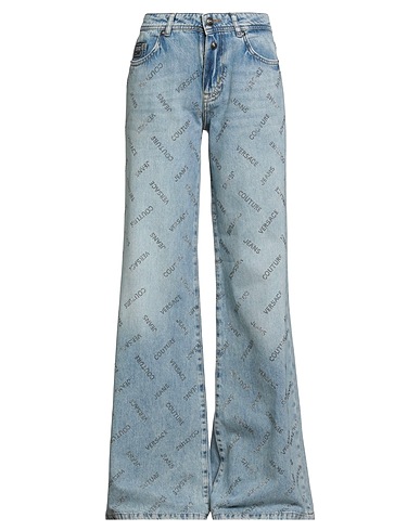 VERSACE JEANS COUTURE Denim pants Blue 100% Cotton