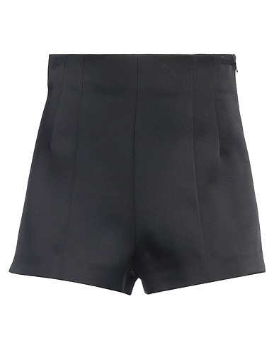 KHAITE Shorts & Bermuda Black 83% Acetate, 17% Viscose