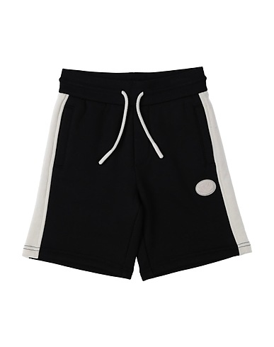 EMPORIO ARMANI Shorts & Bermuda Blu notte 100% Cotone, Elastan