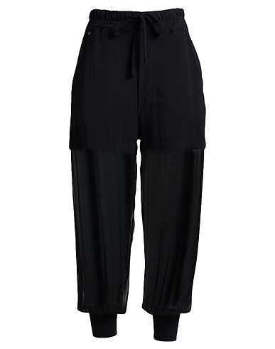 THOM KROM Casual pants Black 98% Rayon, 2% Elastane