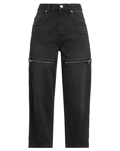 MARANT ÉTOILE Denim trousers Black 100% Cotton