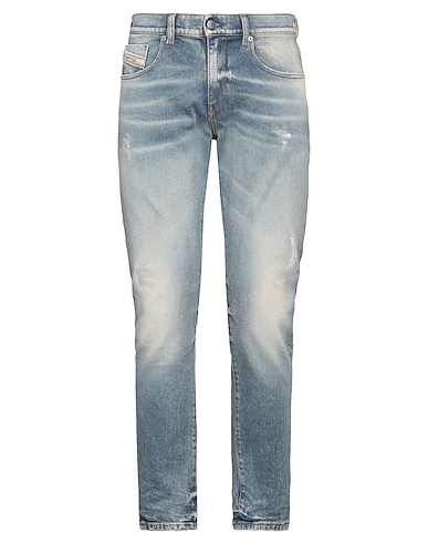 DIESEL BOTTOMWEAR Blue 79% Cotton, 20% Hemp, 1% Elastane