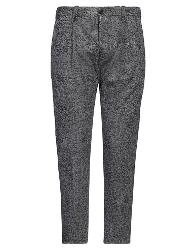 MESSAGERIE Casual trouser PATRIZIO PISCAGLIA Navy blue 48% Wool, 20% Polyester, 15% Cotton, 13% Acrylic, 4% Polyamide