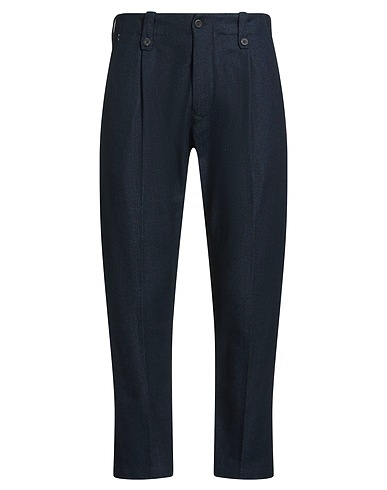 MESSAGERIE Casual pants PATRIZIO PISCAGLIA Midnight blue 48% Wool, 20% Polyester, 15% Cotton, 13% Acrylic, 4% Polyamide