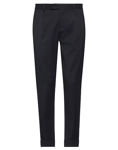 LOW BRAND パンツ ミッドナイトブルー バージンウール 54% / ポリエステル 45% / ポリウレタン 1%