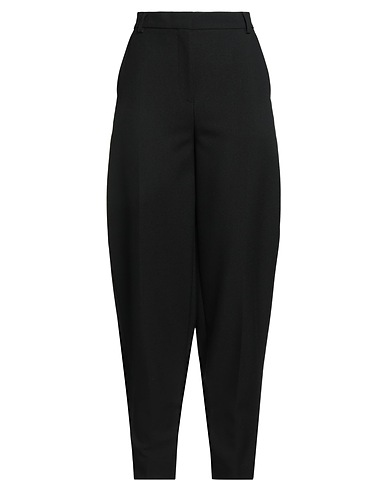 TOTEME Casual trouser Black 60% Wool, 40% Recycled polyester