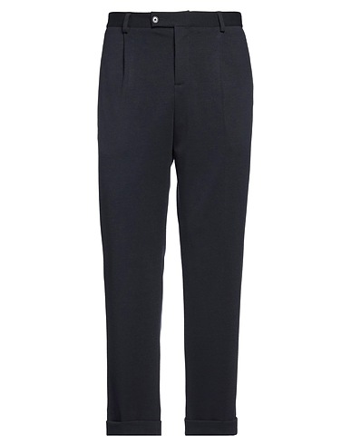DANIELE ALESSANDRINI Pantalone Blu navy 77% Poliestere, 18% Viscosa, 5% Elastan