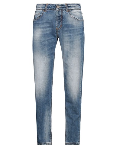 EREDI DEL DUCA Denim pants 99% Cotton, 1% Elastane