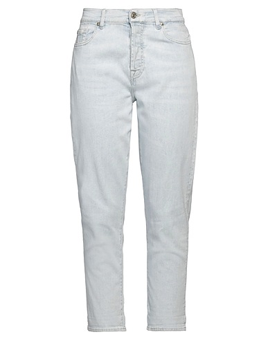 7 FOR ALL MANKIND Denim pants Blue 92% Cotton, 6% Elastomultiester, 2% Elastane
