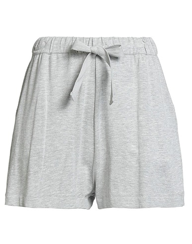 MAJESTIC FILATURES Shorts & Bermuda Light grey 96% Viscose, 4% Elastane