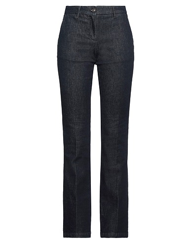 DRIES VAN NOTEN Bootcut Jeans Blue 79% Cotton, 20% Lyocell, 1% Elastane