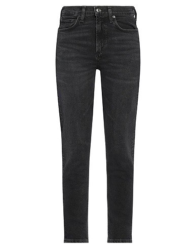 AGOLDE Denim trousers Black 99% Organic cotton, 1% Elastane