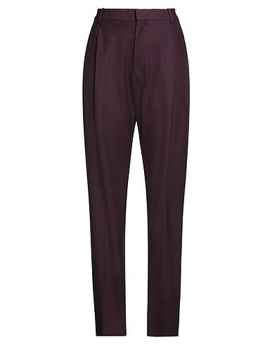 VICTORIA BECKHAM Pantalon Prune 53% Polyester, 43% Laine vierge, 4% Élasthanne
