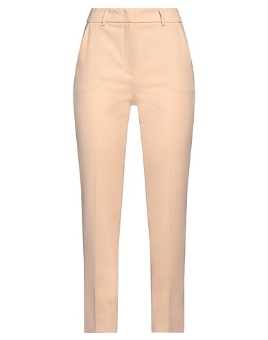 PESERICO Casual pants Sand 53% Virgin Wool, 44% Polyester, 3% Elastane