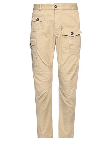 DONDUP Casual trouser Beige 97% Cotton, 3% Elastane