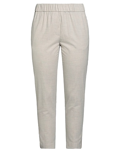 PESERICO Pantalone Beige 69% Poliestere, 29% Viscosa, 2% Elastan
