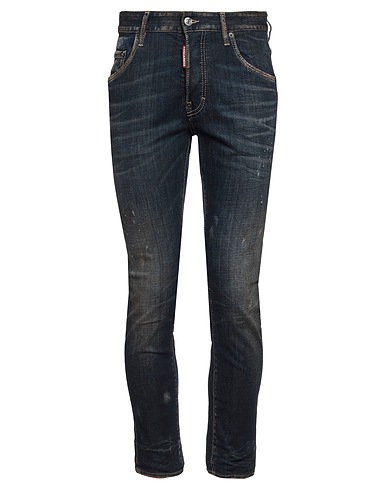 DSQUARED2 Denim trousers Blue 99% Cotton, 1% Elastane