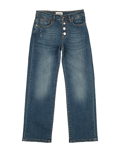FRACOMINA MINI Denim trousers Blue 98% Cotton, 2% Elastane