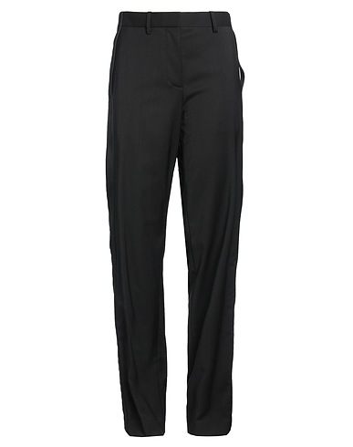 HELMUT LANG Casual trouser Black 100% Virgin Wool