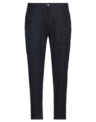 AT.P.CO Casual pants Midnight blue 58% Polyester, 32% Cotton, 10% Elastane
