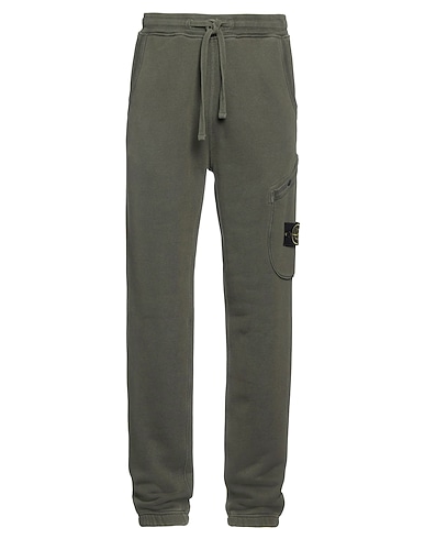 STONE ISLAND Casual trouser Military green 100% Cotton