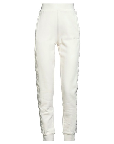 GUESS Casual trouser Ivory 100% Cotton