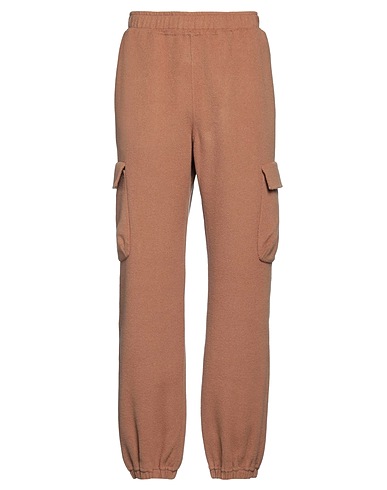 DRÔLE DE MONSIEUR Casual pants Camel 80% Wool, 20% Nylon