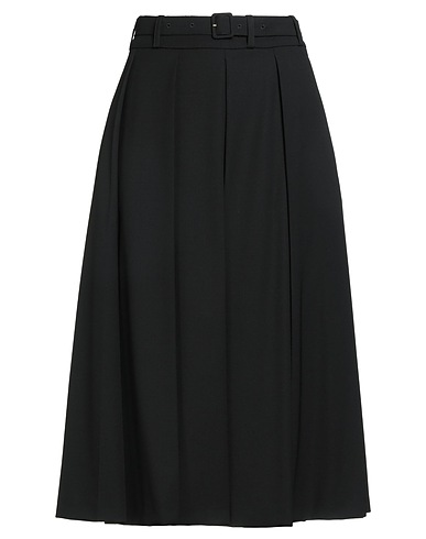 PATOU Gonna midi Nero 97% Lana, 3% Elastan