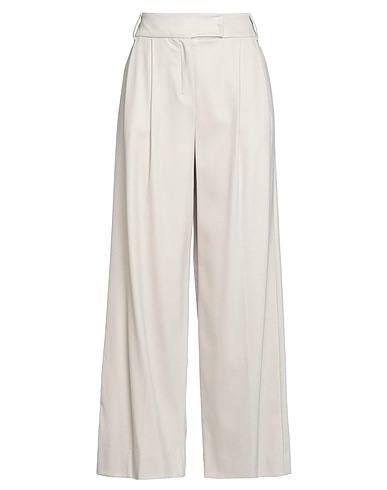'S MAX MARA Pantalone Beige 98% Lana Vergine, 2% Elastan