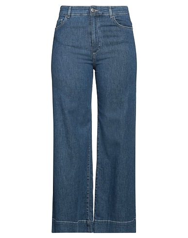 'S MAX MARA Denim pants Blue 98% Cotton, 2% Elastane