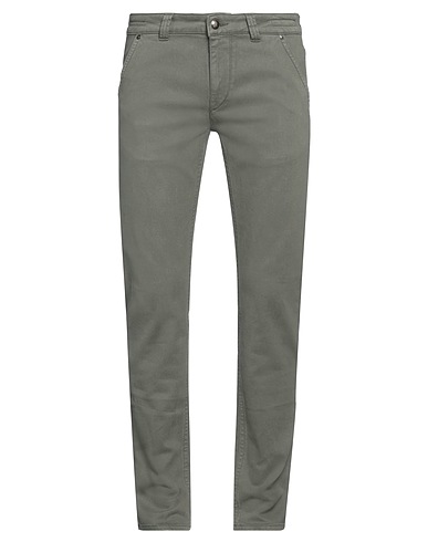 BARMAS Casual trouser Military green 66% Cotton, 31% Lyocell, 3% Elastane