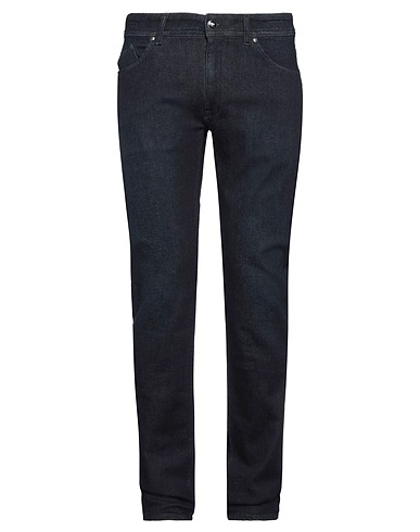 BARMAS Denim trousers Blue 93% Cotton, 6% Cashmere, 1% Elastane