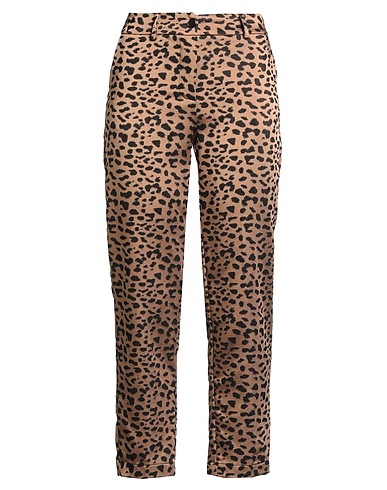 KARTIKA Casual pants Light brown 95% Polyester, 5% Elastane