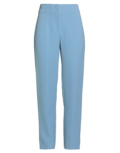 KARTIKA Casual trouser Light blue 94% Polyester, 6% Elastane