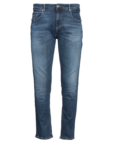 TOMMY JEANS Denim trousers Blue 92% Cotton, 6% Polyester, 2% Elastane