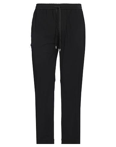 LARDINI Casual trouser EASY WEAR Black 74% Polyamide, 26% Elastane