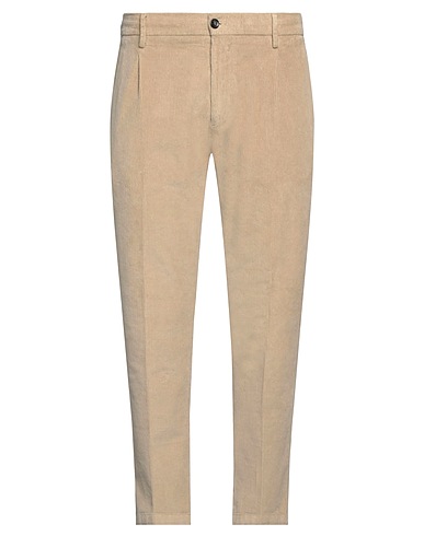 BE ABLE Casual pants Beige 98% Cotton, 2% Elastane