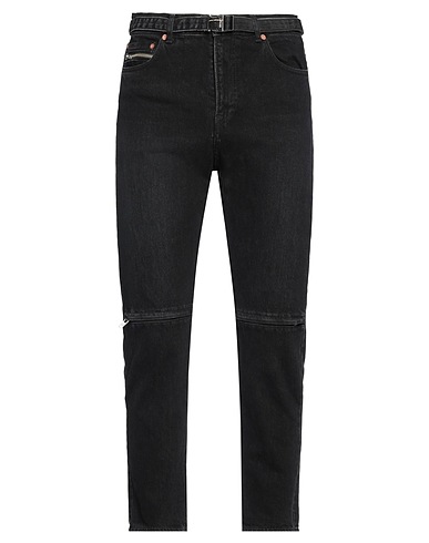 SACAI Pantaloni jeans Nero 100% Cotone