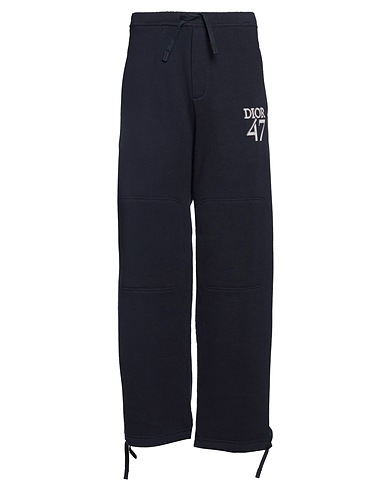 DIOR HOMME Casual pants Midnight blue 100% Viscose