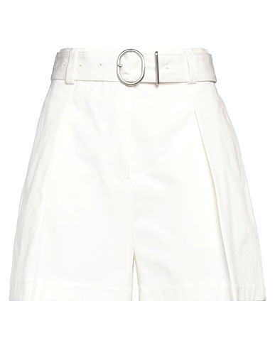 JIL SANDER Shorts & Bermuda White 100% Cotton
