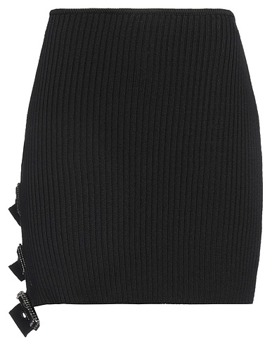 GIUSEPPE DI MORABITO Mini skirt Black 100% Cotton