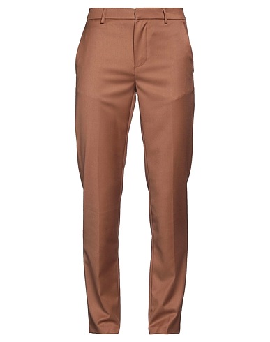 FRED MELLO Pantalone Marrone 63% Cotone, 34% Viscosa, 3% Elastan