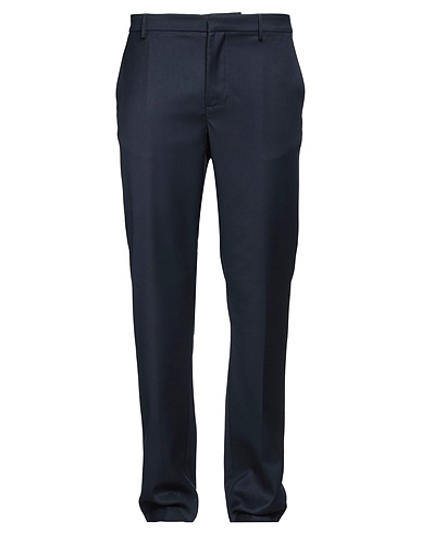 FRED MELLO Casual trouser Midnight blue 63% Cotton, 34% Viscose, 3% Elastane