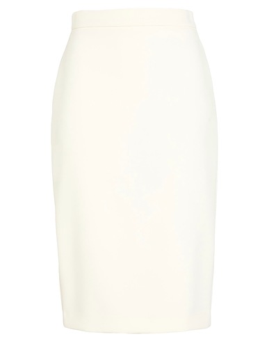 MAX MARA Gonna midi Panna 89% Poliestere, 11% Elastan