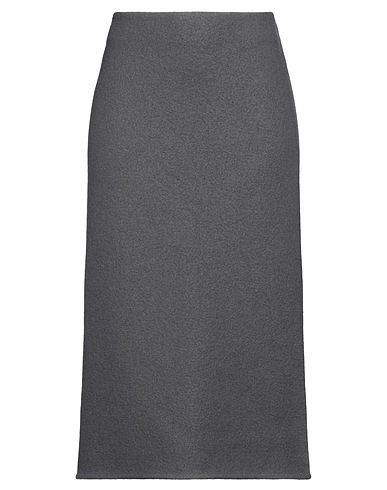 RIER Midi skirt Grey 100% Virgin Wool