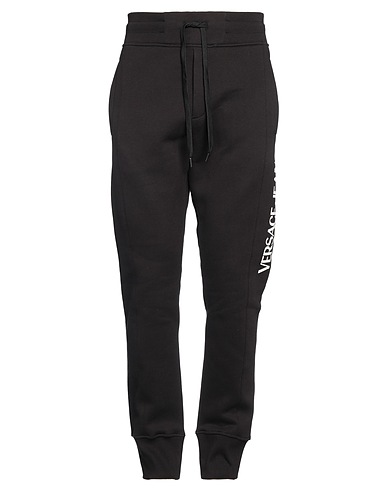 VERSACE JEANS COUTURE Activewear Black 100% Cotton