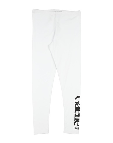 GAëLLE Paris Leggings Bianco 95% Cotone, 5% Elastan