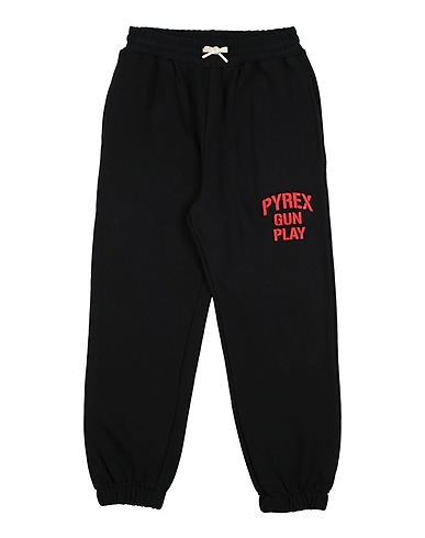 PYREX Casual pants KIDS Black 100% Cotton